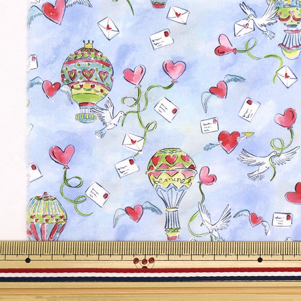 [From quantity 5] Fabric "Liberty Fabric Tana lawn Love Ing Air 3636835-CU] Liberty Japan