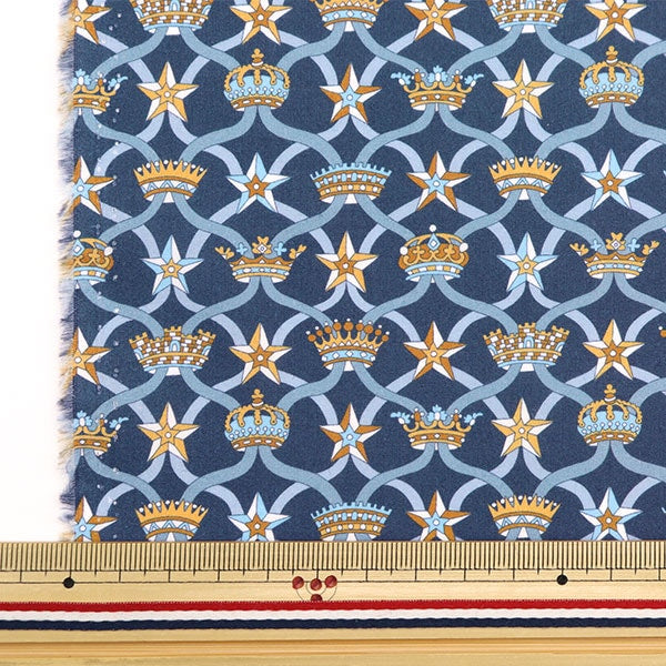 [From quantity 5] Fabric "Liberty Fabric Tana lawn Windsor Ribbon 3636847-BU] Liberty Japan
