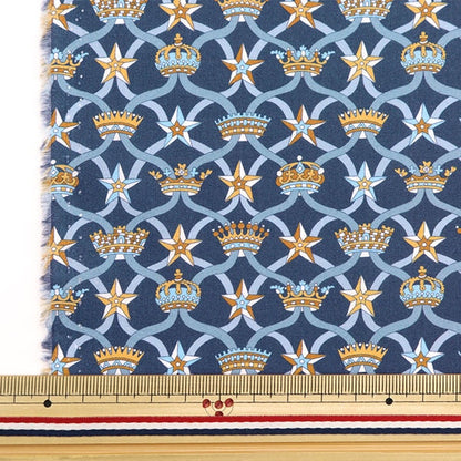 [From quantity 5] Fabric "Liberty Fabric Tana lawn Windsor Ribbon 3636847-BU] Liberty Japan