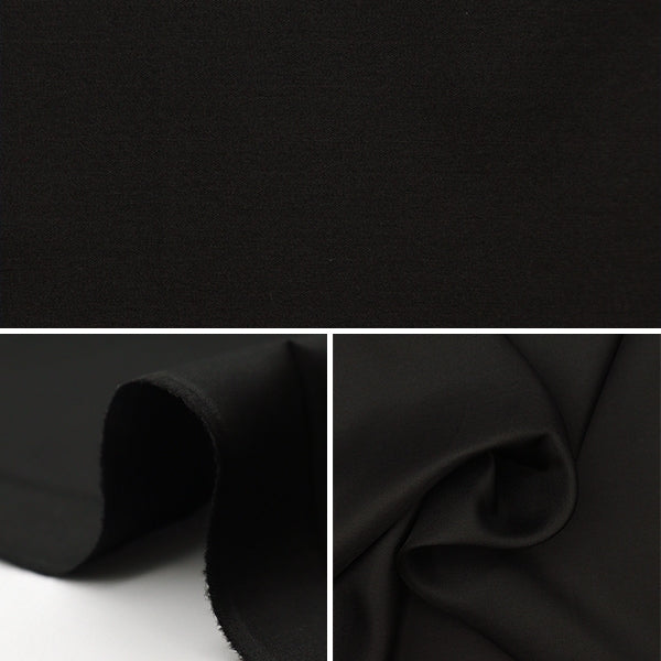 [来自数量5] 织物 “ Hazuya家用丝绸12 Momme Black 180011-28”