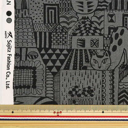 [来自数量5] 织物 “棉花帆布Izso Eecco Neko和House Ec10541s-D”