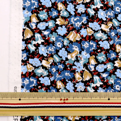 [From quantity 5] Fabric "Liberty Fabric CorduroyPrint Froralia 3633242-23B] Liberty Japan