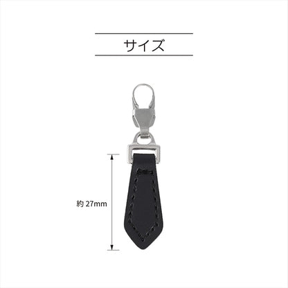 扣件魅力 ”扣件裝飾性假皮革五角大樓黑色FDC-06] KIYOHARA