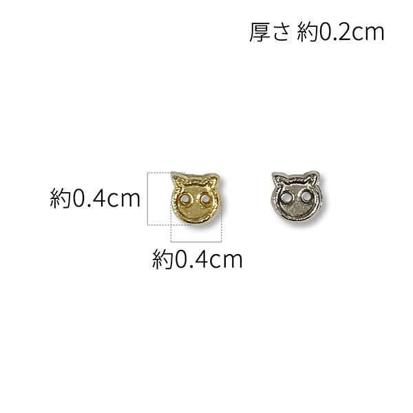 手工艺品零件“ Dold Dress零件迷你按钮Nekchan DDP-27”