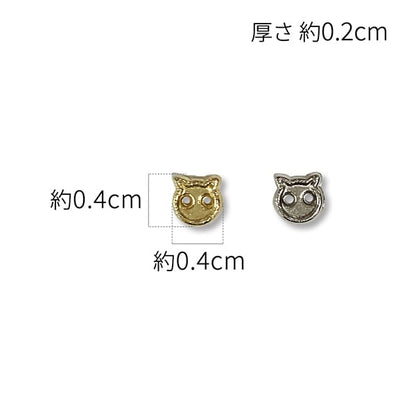 手工艺品零件“ Dold Dress零件迷你按钮Nekchan DDP-27”
