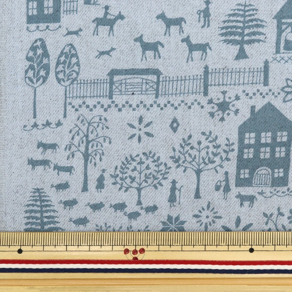 [From quantity 5] Fabric "Liberty Fabric Airy Cott Louises Farm 3639173J23D" Liberty Japan