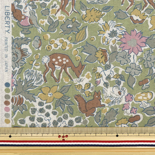 [From quantity 5] Fabric "Liberty Fabric Airy Cott Fergus 3339262LJ23D" Liberty Japan