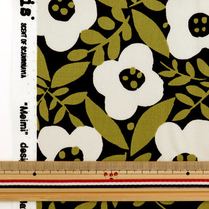 [来自数量5] 织物 “ Kippis（Kippis） 牛津布 Mayim Off白色X黑色KPO-74A]