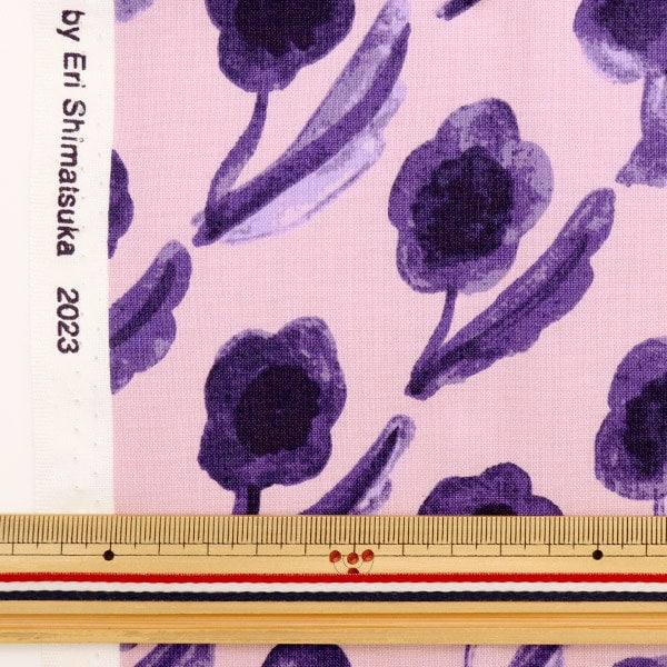 [From quantity 5] Fabric "Kippis (Kippis) Sheeting Small flower pink KPS-75C]