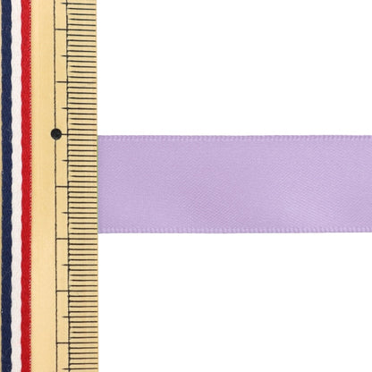 絲帶 “聚酯雙面緞面絲帶 紫色19mm x 3m”