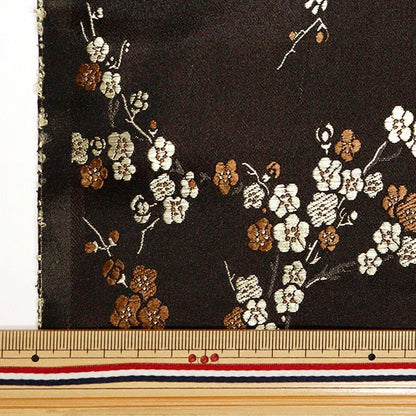 [來自數量5] 織物 “服裝中國brocade ume no hana kurochi x kinjin ndc8701-u97bg”