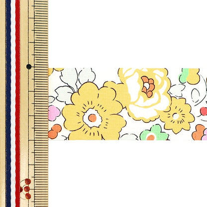 [來自數量5] 絲帶 “自由織物印刷絲帶 寬度30mm RI-3332019LWE]