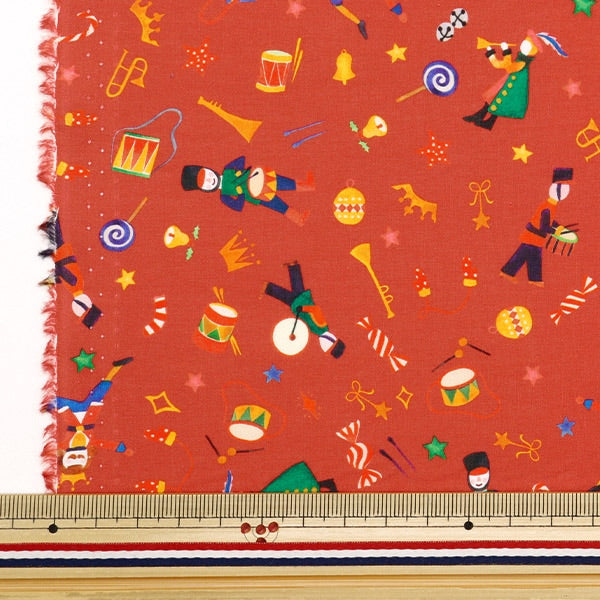 [From quantity 5] Fabric "Liberty Fabric Tana lawn Liberty Christmas Tumbling Toys 36368405-DT] Liberty Japan