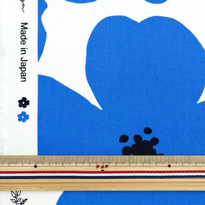 [From quantity 5] Fabric "Twill Anemone Garden Blue TWFLANE-BL"