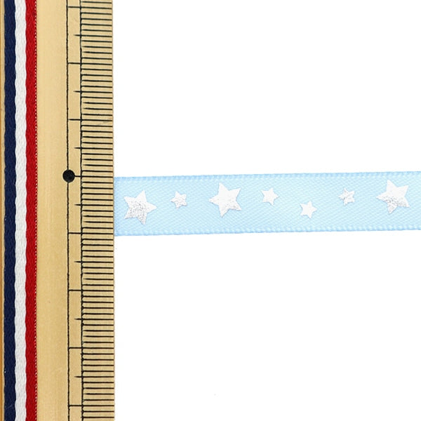 [來自數量5] 絲帶 “星形緞面大約10mm寬度62顏色3514”