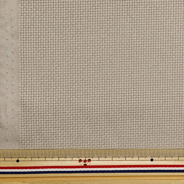 [來自數量1] 刺繡布料 “ Ramejava Cross 55 14計數55 Noble Gray X Gold 215554” Lecien Lecien Cosmo Cosmo