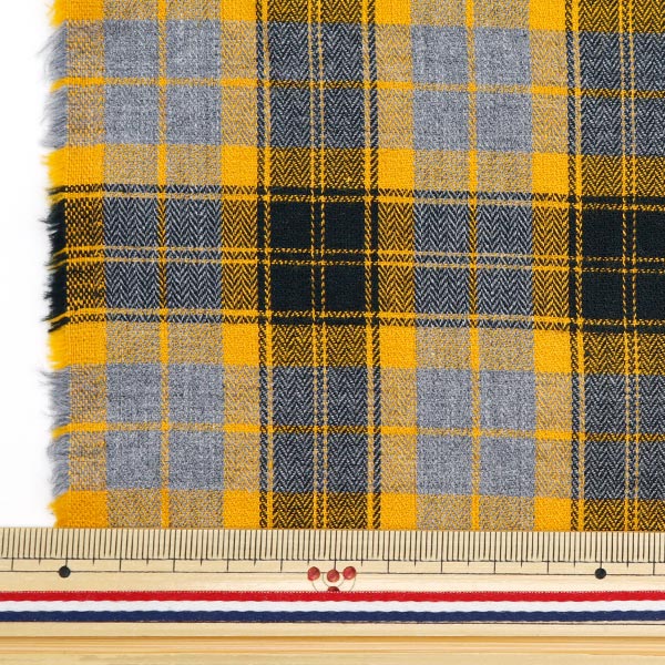 [From quantity 5] Fabric "Heribone Check 95044-2 No. CHECK-AW27"