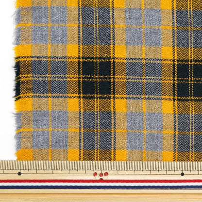 [From quantity 5] Fabric "Heribone Check 95044-2 No. CHECK-AW27"