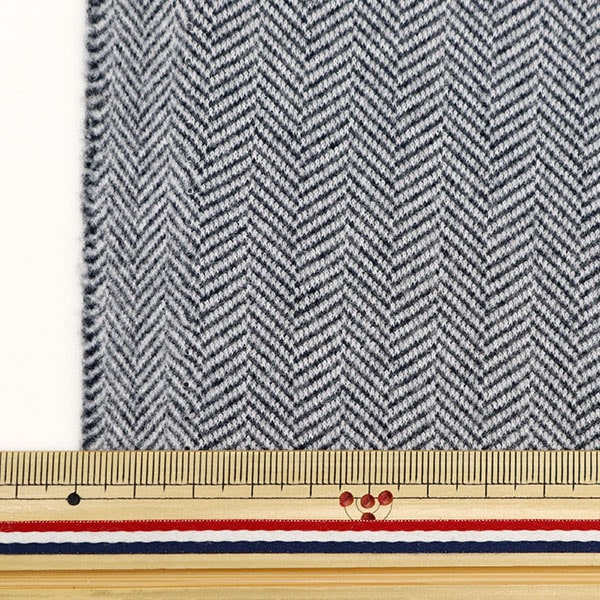 [來自數量5] 織物 “ woollike stretch Herringbone Herring Navy Wllike-He-NV”