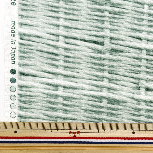 [From quantity 5] Fabric 『Oxford Basket pattern light gray OXSBA-LGR "