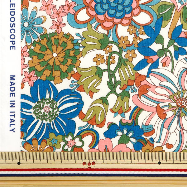 [From quantity 5] Fabric "Liberty Fabric Tana lawn Rainbow Garden 3634107-24BU] Liberty Japan