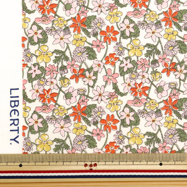 [From quantity 5] Fabric "Liberty Fabric Tana lawn Carmela Daisy 3634147-24BU] Liberty Japan