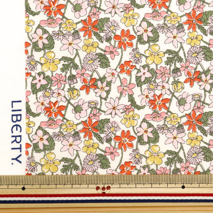 [From quantity 5] Fabric "Liberty Fabric Tana lawn Carmela Daisy 3634147-24BU] Liberty Japan