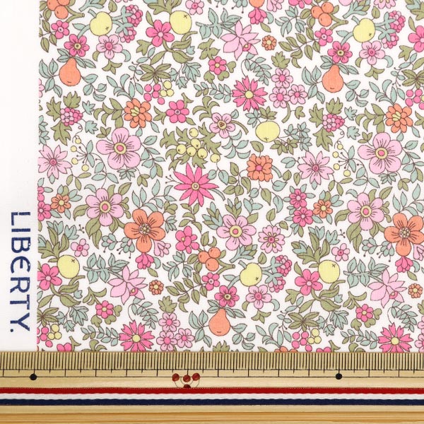 [來自數量5] 織物 “自由結構 塔納草坪 水果打孔3634194-24AU] Liberty Japan