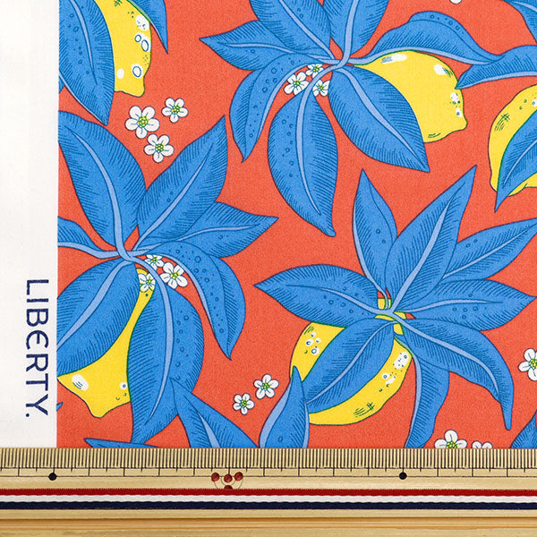 [From quantity 5] Fabric "Liberty Fabric Tana lawn Citropress 3634195-24CU] Liberty Japan