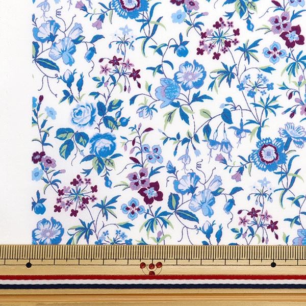 [From quantity 5] Fabric "Liberty Fabric Tana lawn Merifield Botanical 3634197-24BU] Liberty Japan