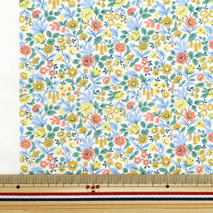 [From quantity 5] Fabric "Liberty Fabric Tana lawn Astrid Niva 3634198-24BU] Liberty Japan