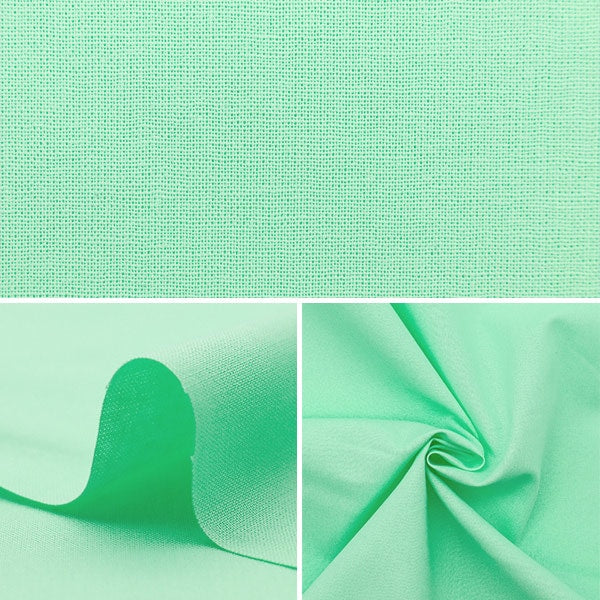 [From quantity 5] Fabric "Color Sheeting Sea Green YSC22125-501"