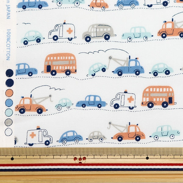 [From quantity 5] Fabric 『Poplin Home Collection is a hard car DH11115S-J]