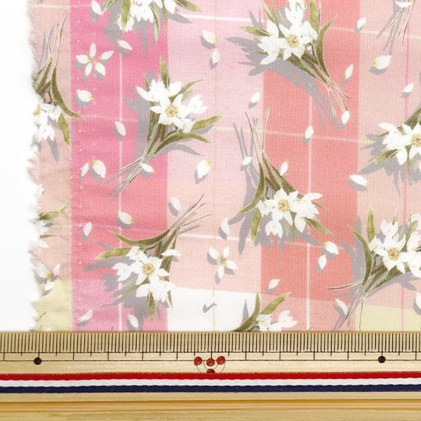 [來自數量5] 織物 “自由結構 塔納草坪 跳舞Duffodil DC33551-XE] Liberty Japan