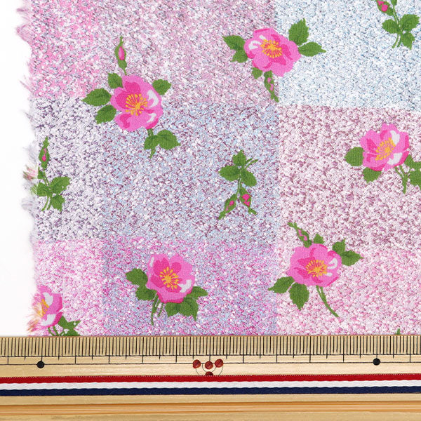 [From quantity 5] Fabric "Liberty Fabric Tana lawn Shaling Rose DC33630-WE] Liberty Japan
