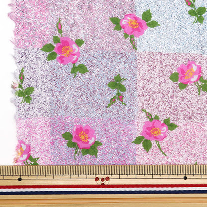 [From quantity 5] Fabric "Liberty Fabric Tana lawn Shaling Rose DC33630-WE] Liberty Japan