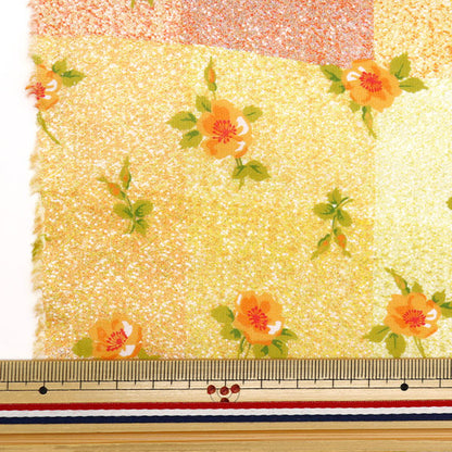 [From quantity 5] Fabric "Liberty Fabric Tana lawn Shaling Rose DC33630-YE] Liberty Japan