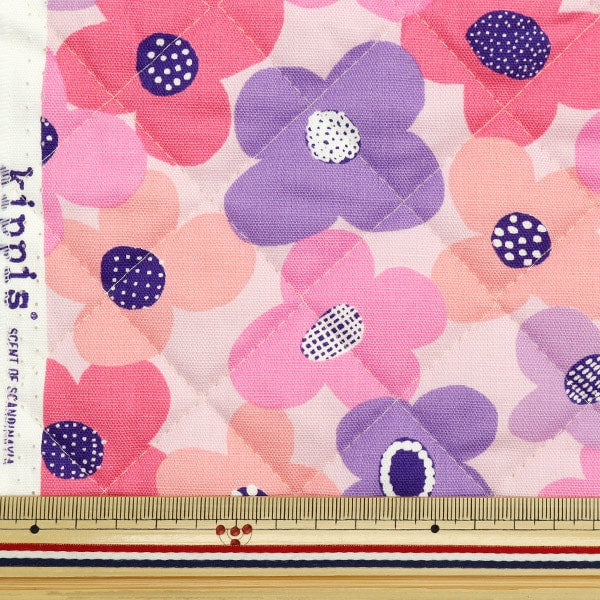 Fabric "Kippis (Kippis) OxfordQuilt Cut Cloth Approximately 101 x 50cm Spring Pink CQKPO-57F]