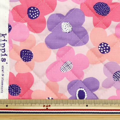 Fabric "Kippis (Kippis) OxfordQuilt Cut Cloth Approximately 101 x 50cm Spring Pink CQKPO-57F]