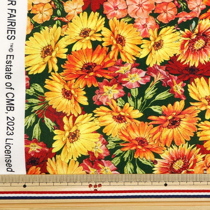 [From quantity 5] Fabric "USA Cotton Flower Fairies Flower Pattern DDC1525-SAFFR"