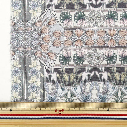 [From quantity 5] Fabric "Liberty Fabric No. 11 Canvas Flower Fette 363J6807-J24B" Liberty Japan
