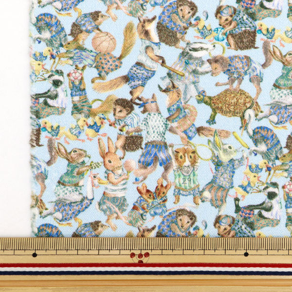 [From quantity 5] Fabric "Liberty Fabric No. 11 Canvas Harabaloo 3631121-21B" Liberty Japan