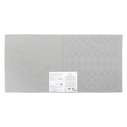 Embroidery Fabric "Hanabin cloth Pack Point Pointed Pale Pale Gray H-13104" Olympus