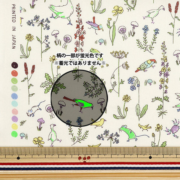 [From quantity 5] Fabric "Liberty Fabric Neon Color Tana lawn Sonaon DC33635-J24D] Liberty Japan