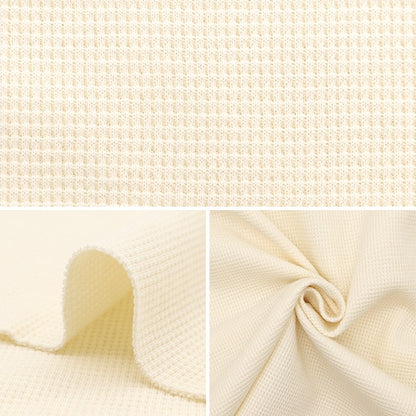 [From quantity 5] Fabric "DOMOTEX Waffle Mini Milk Honey DOMO-Bee-1"
