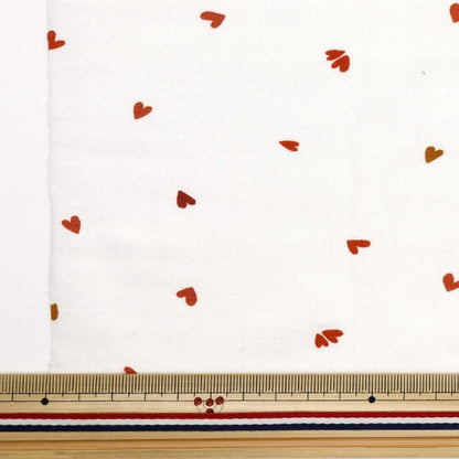 [From quantity 5] Fabric "DOMOTEX Jersey Heart DOMO-JER-1"