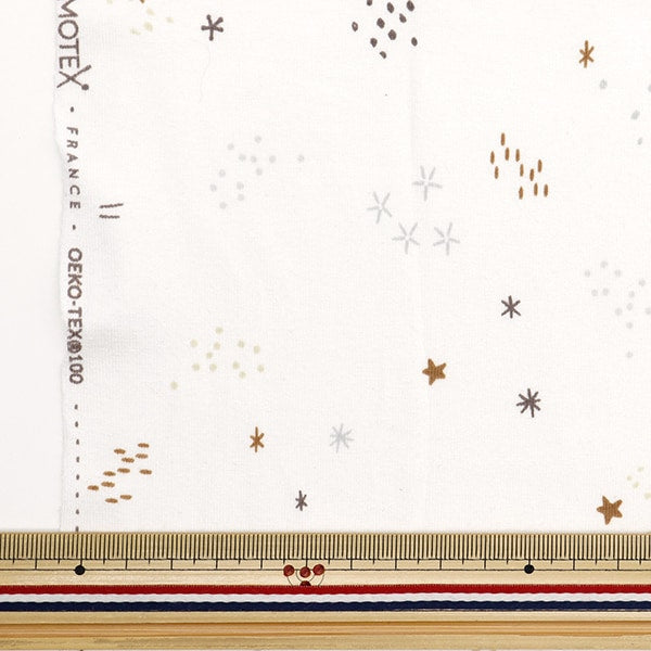 [From quantity 5] Fabric "DOMOTEX Jersey star DOMO-JER-2"
