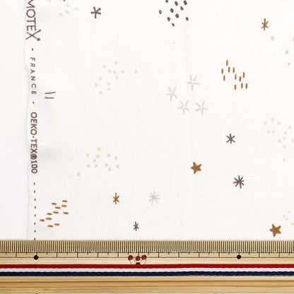 [From quantity 5] Fabric "DOMOTEX Jersey star DOMO-JER-2"