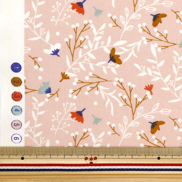 [From quantity 5] Fabric "DOMOTEX Cotton Print Yukina DOMO-CPT19"