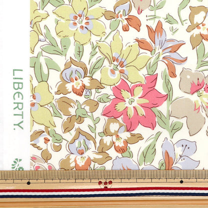 [来自数量5] 织物 “自由织物有机塔纳草坪 弓157J901-B] Liberty Japan